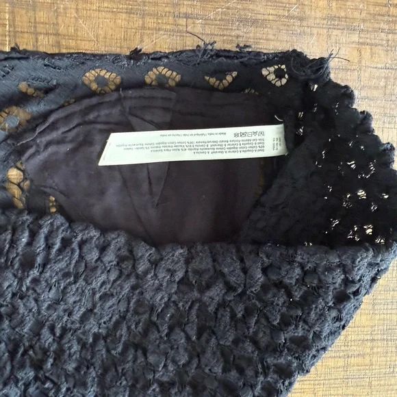 Free People Black Lace Bralette - Picture 3 of 3